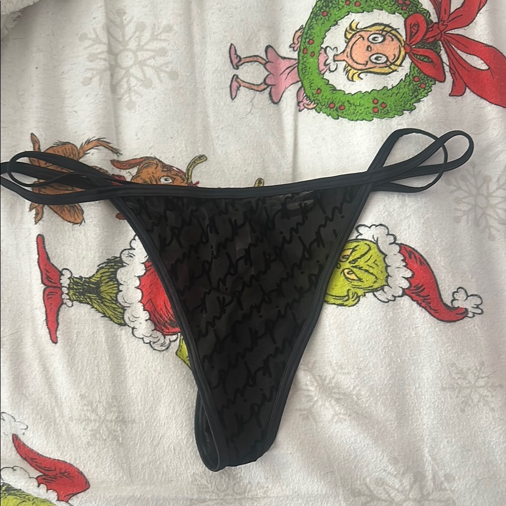 Black Women's Thong